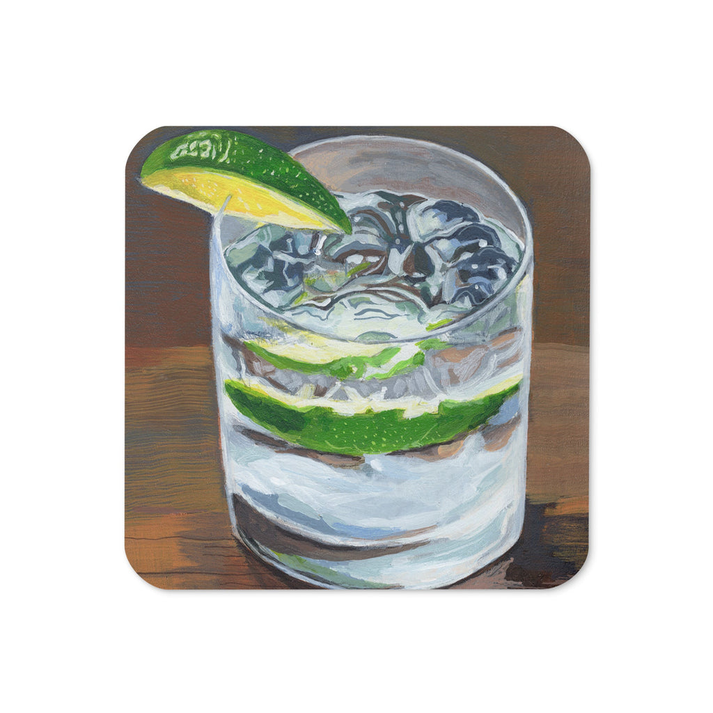 Gin & Tonic Coaster - Christopher Olson Art