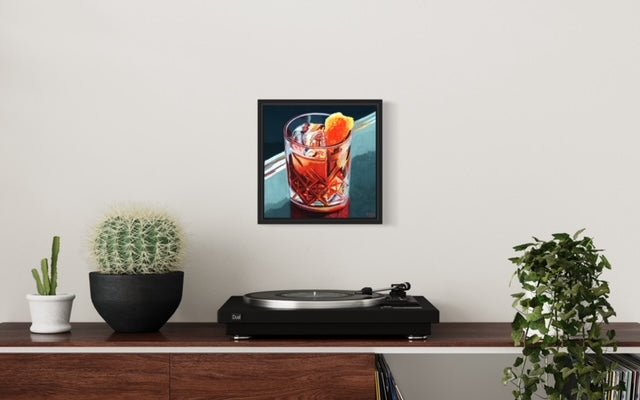 Old Fashioned in a crystal glass - Christopher Olson Art