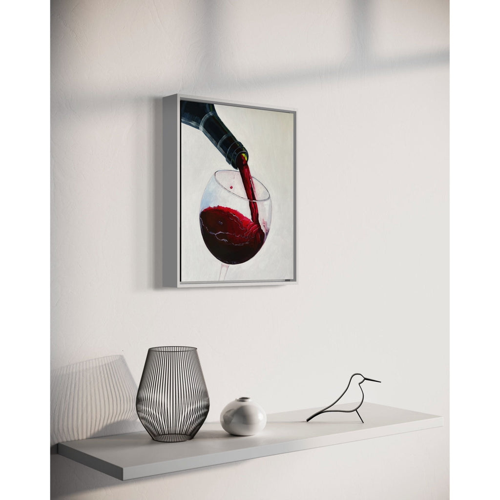 Red Wine Pour - Christopher Olson Art