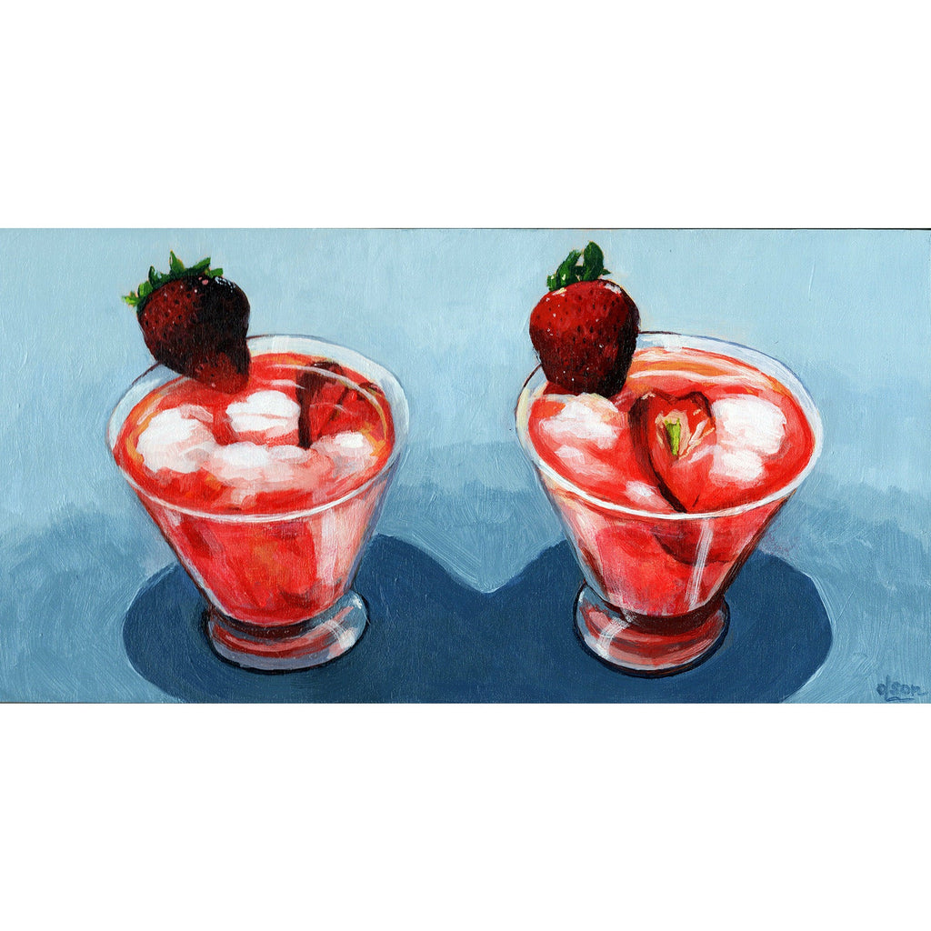 Strawberry Infused Cocktails - Christopher Olson Art